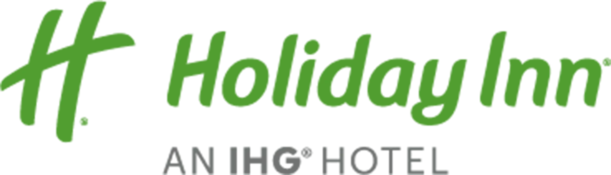 Holiday Inn Logo in grüner Schrift
