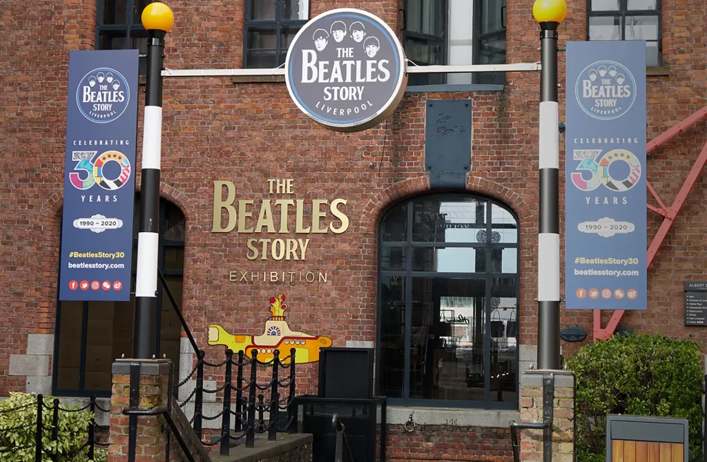 Beatles Museum in Liverpool von außen